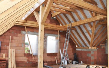 Hamperden End attic trusses